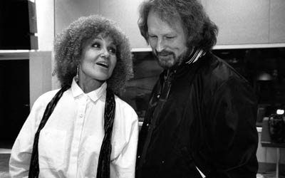 [Singer Cleo Laine and host Bill McGlaughlin swapped stories during a Saint Paul Sunday session in 1985]