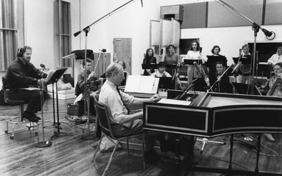 [Singer Cleo Laine and host Bill McGlaughlin swapped stories during a Saint Paul Sunday session in 1985]